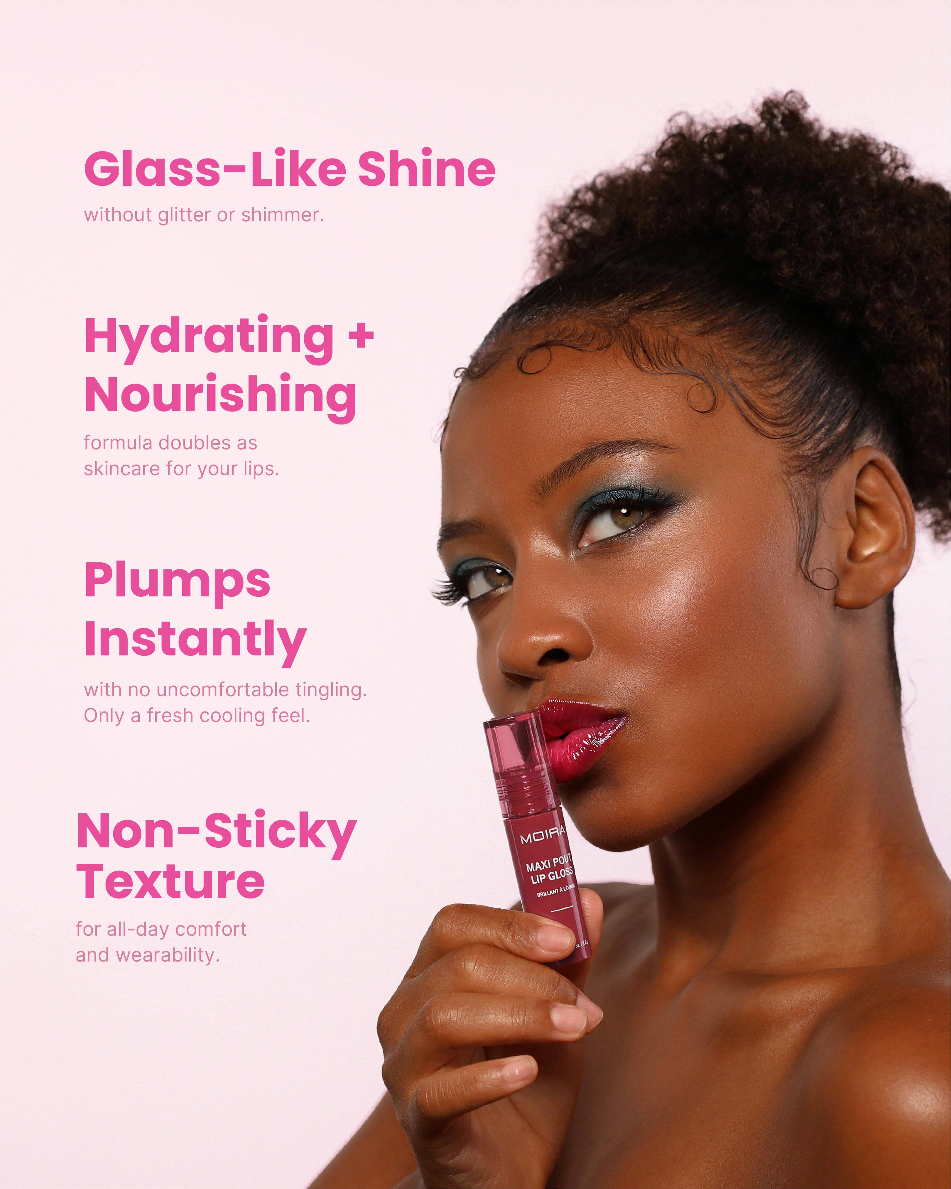 Maxi Pout Lip Gloss (012, Crimson)