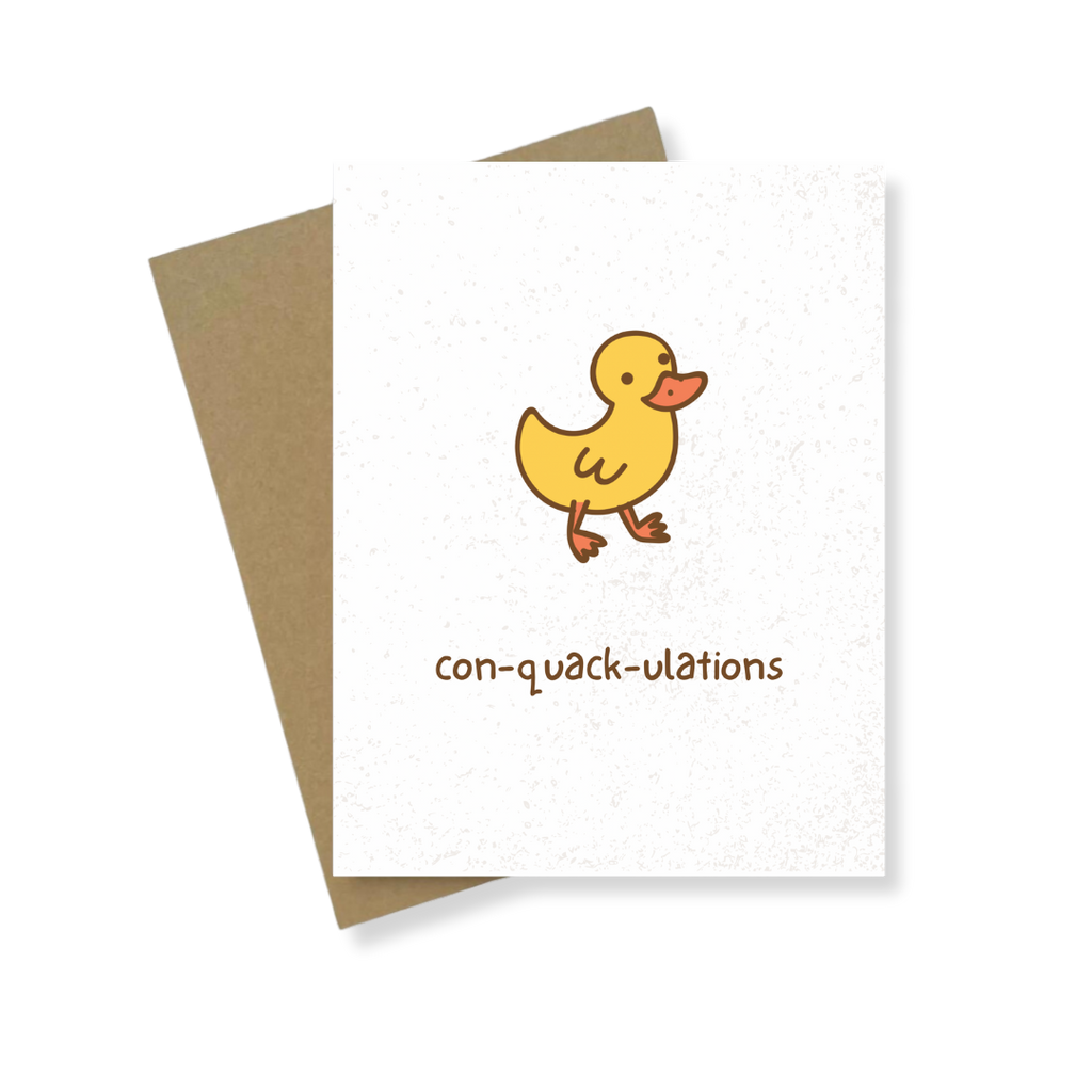 Greeting Card | Con-Quack-Ulations