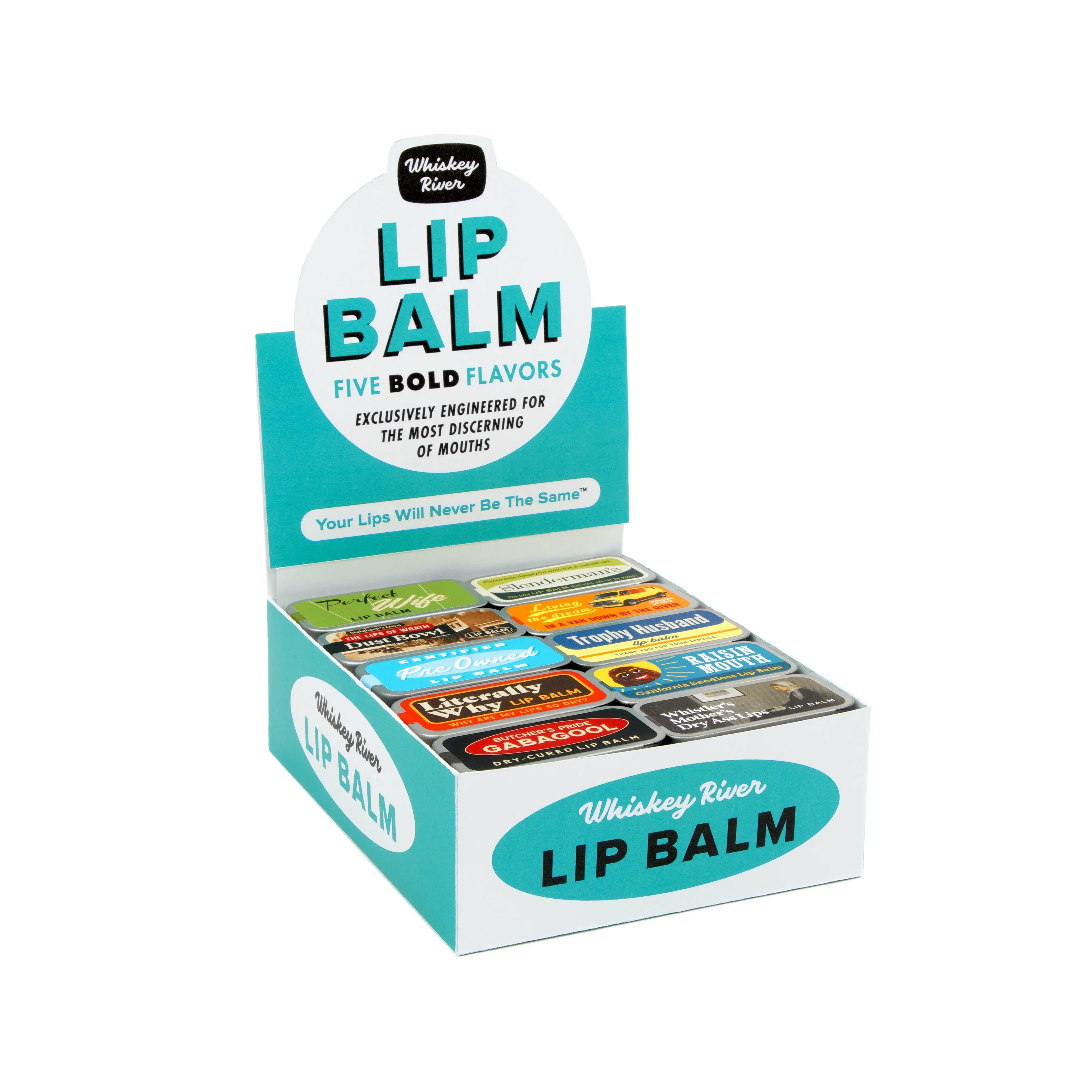 Greasin' Up the Pie Hole Lip Balm | Funny Old School Tin