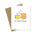 Greeting Card | Life Is Butter With You