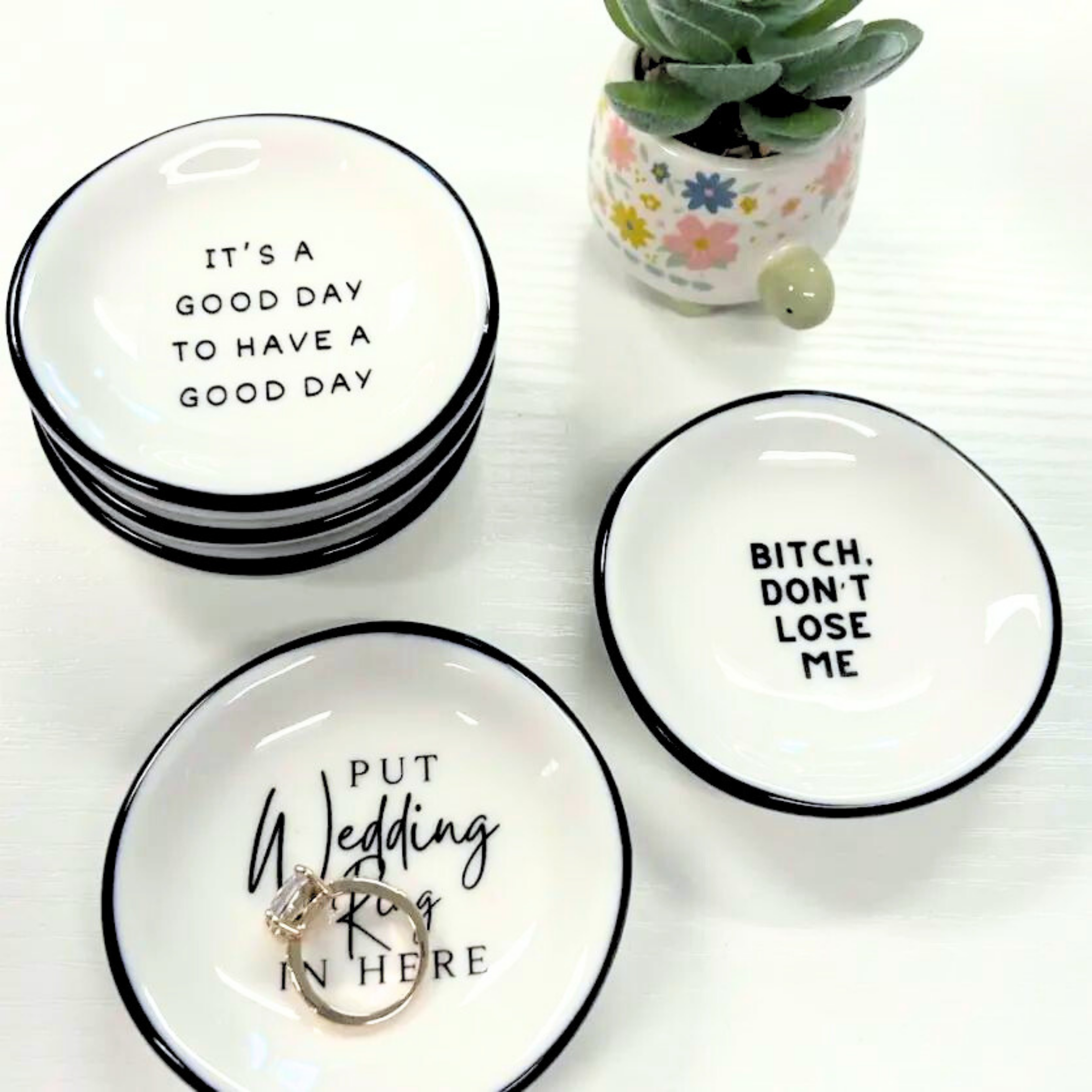 Ring Dish It's A Good Day