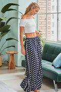 CONTRAST DOT SIDE PANEL PANTS