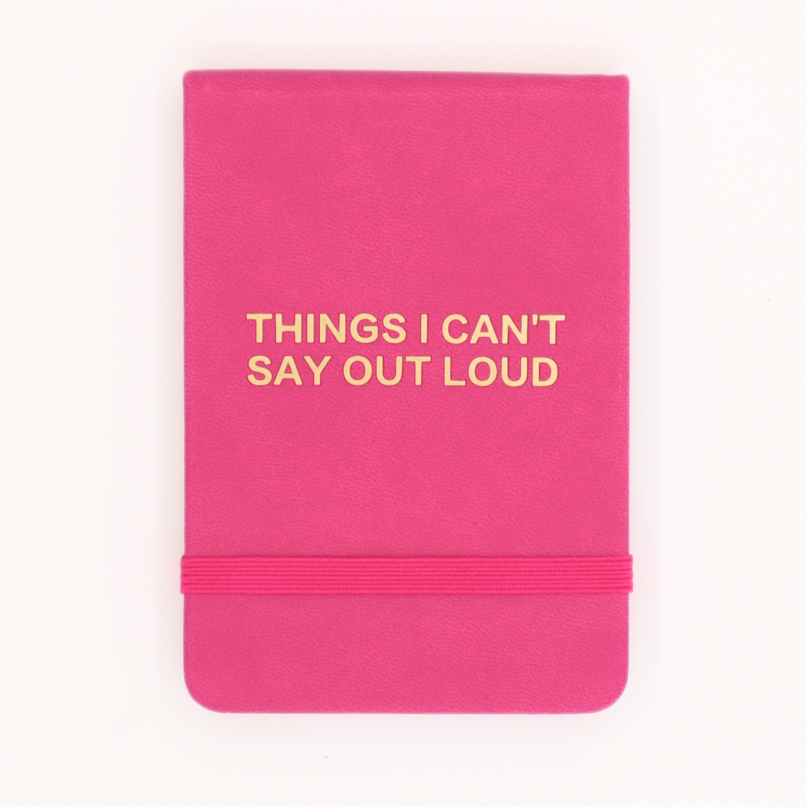 Leatherette Pocket Journal Things I Can’t Say Out Loud