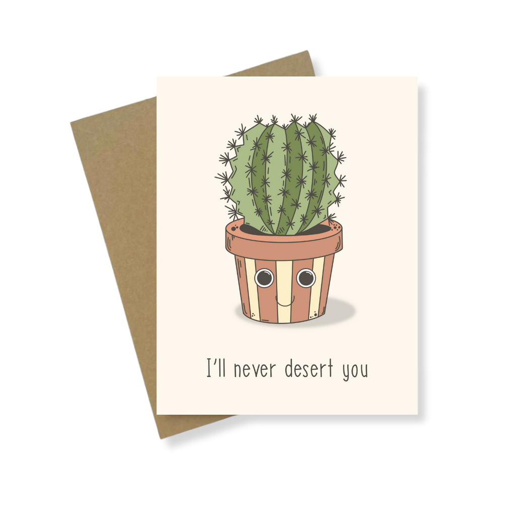 Greeting Card | I'll Never Desert You