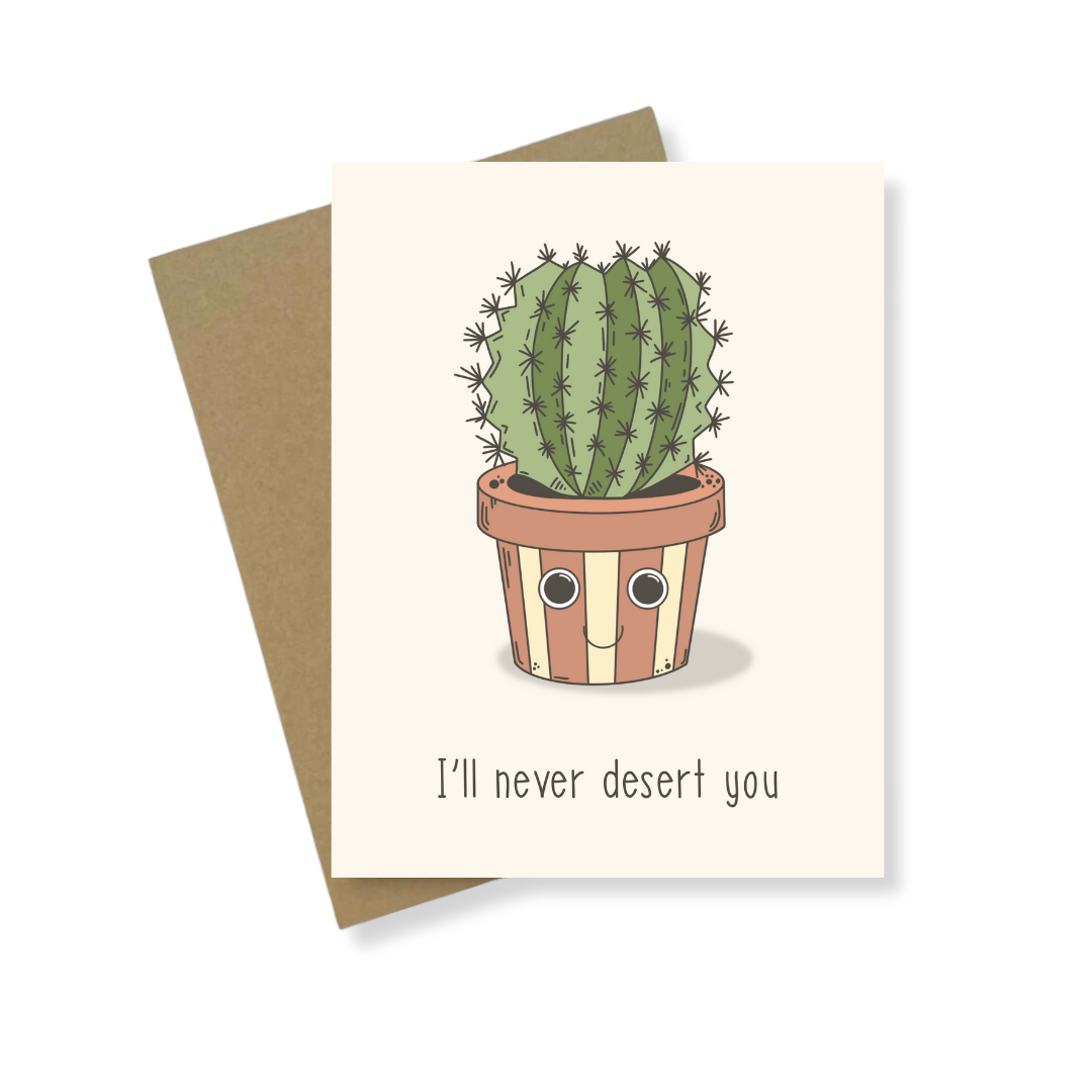 Greeting Card | I'll Never Desert You