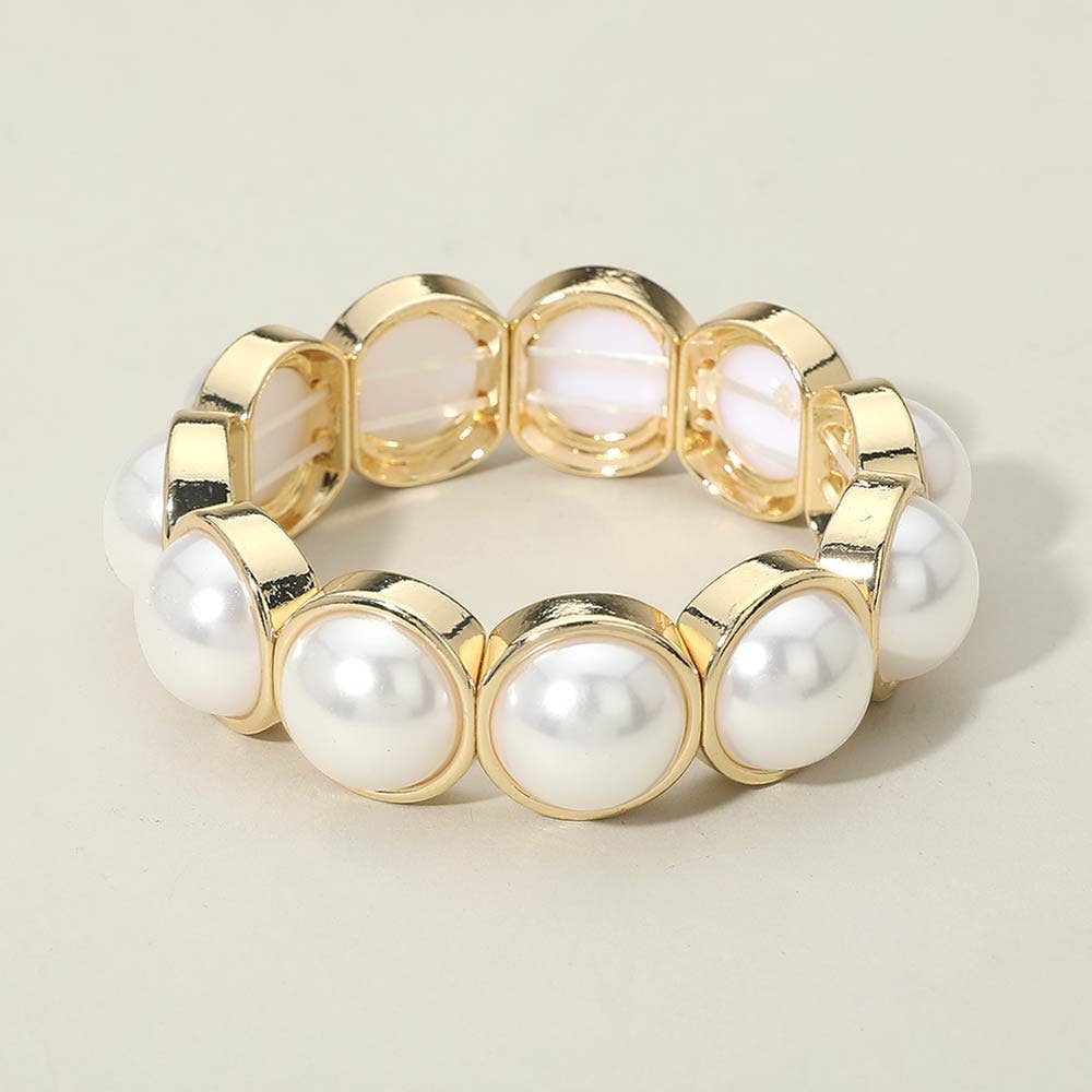 Chunky Pearl Bracelet