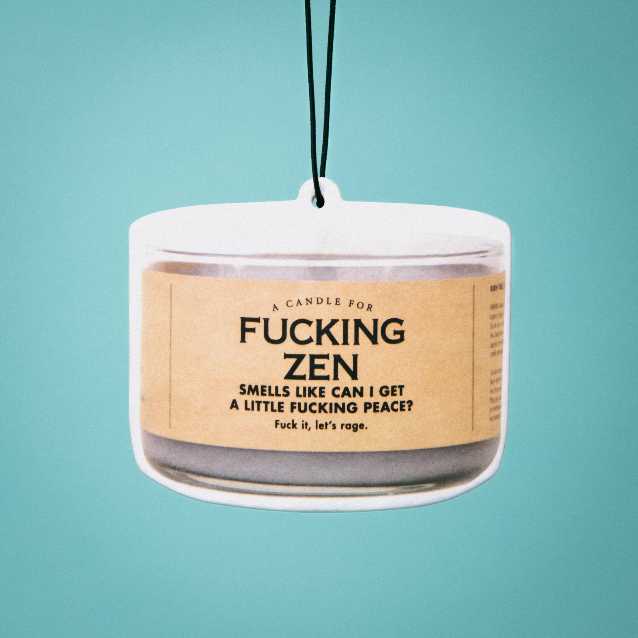 Fucking Zen Air Freshener | Funny Car Air Freshener