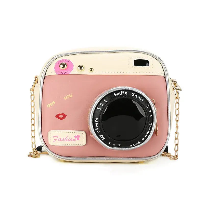 Fun Camera Shaped Handbag Purse