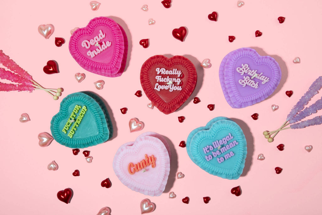 I Really Fucking Love You Heart Candle (Valentine's Day)