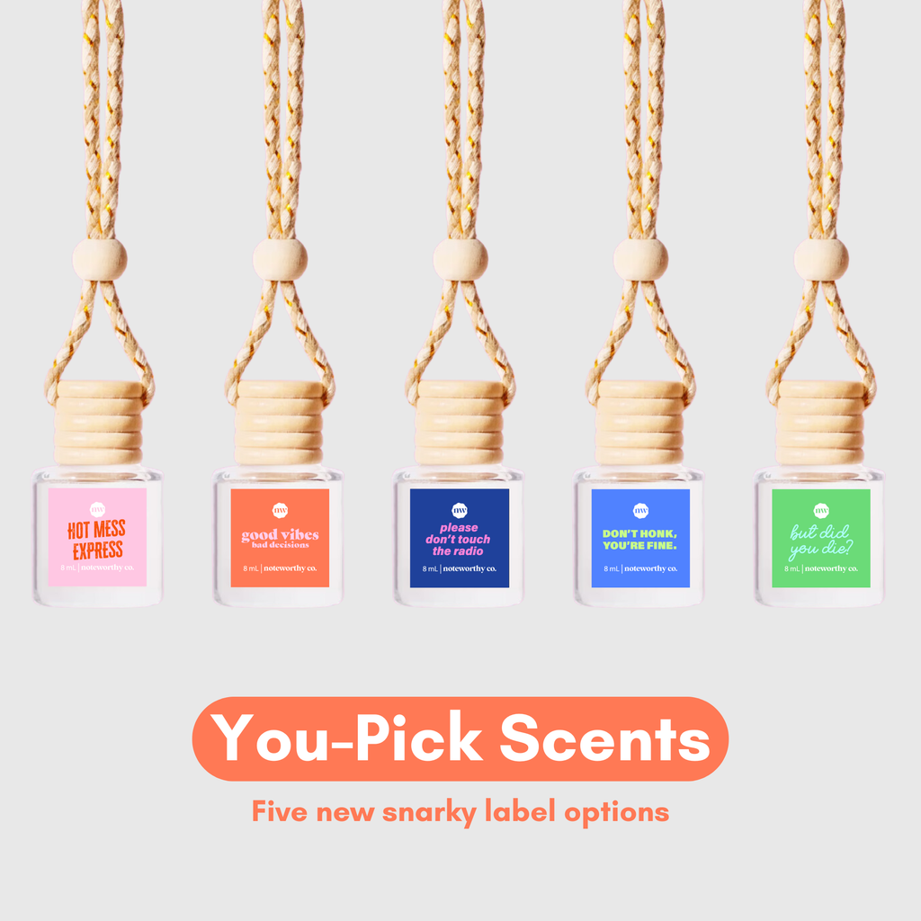 Snarky Car Diffusers | You-Pick Scents | NEW