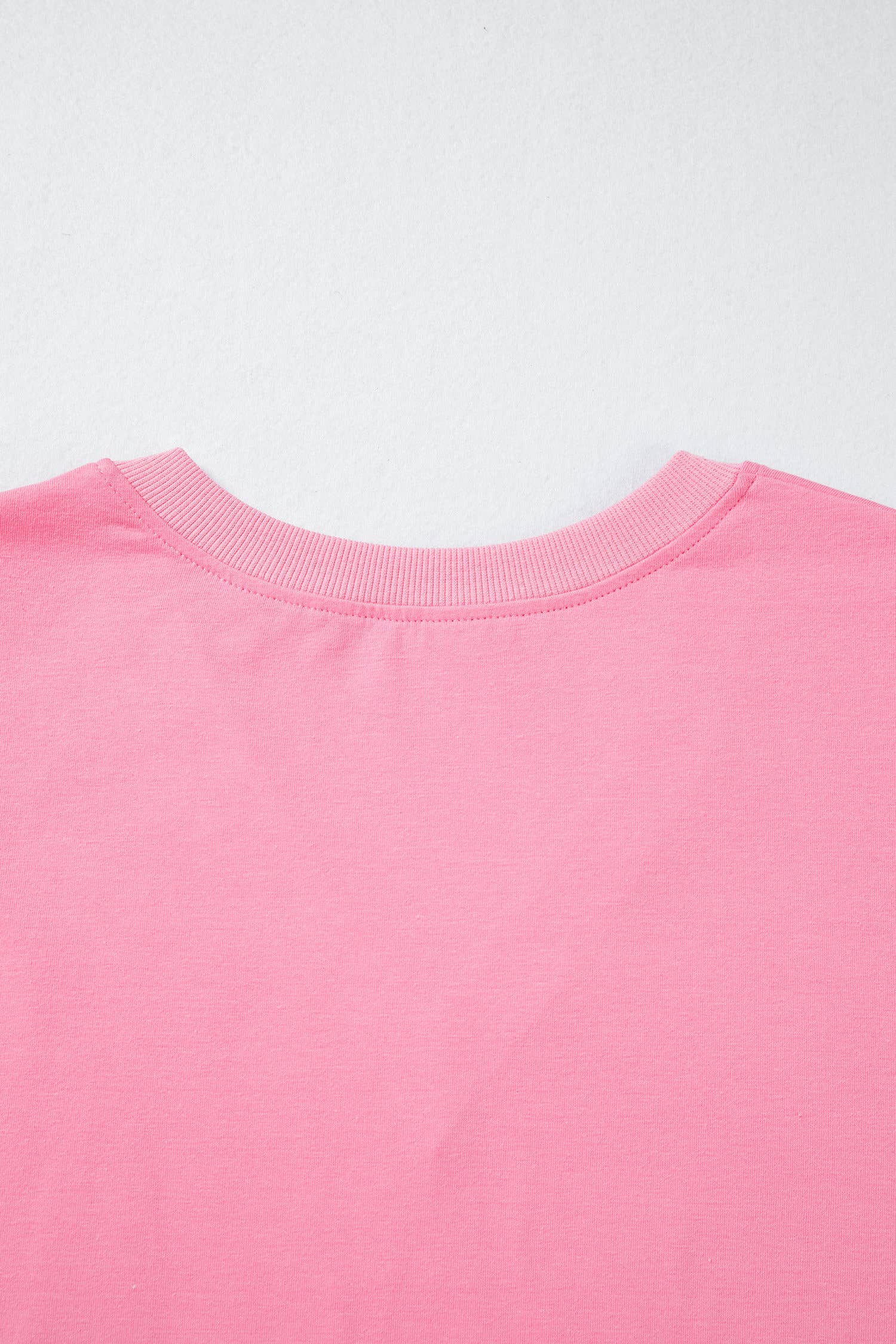 Plus Size Solid Color V Neck Short Puff Sleeve Blouse (S-4X)