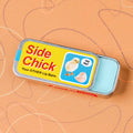 Side Chick Lip Balm | Funny Old School Tin-Blue Rasberry