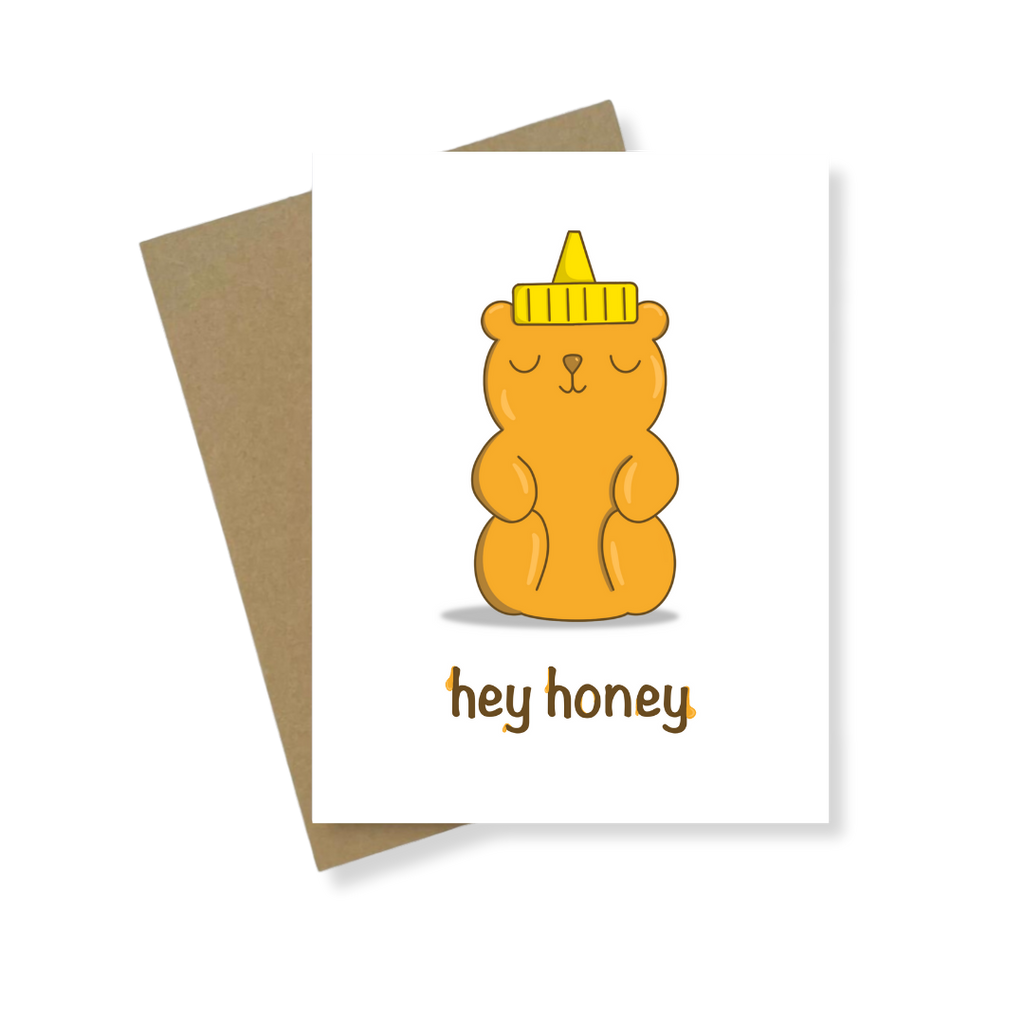 Greeting Card | Hey Honey Bear