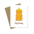 Greeting Card | Hey Honey Bear