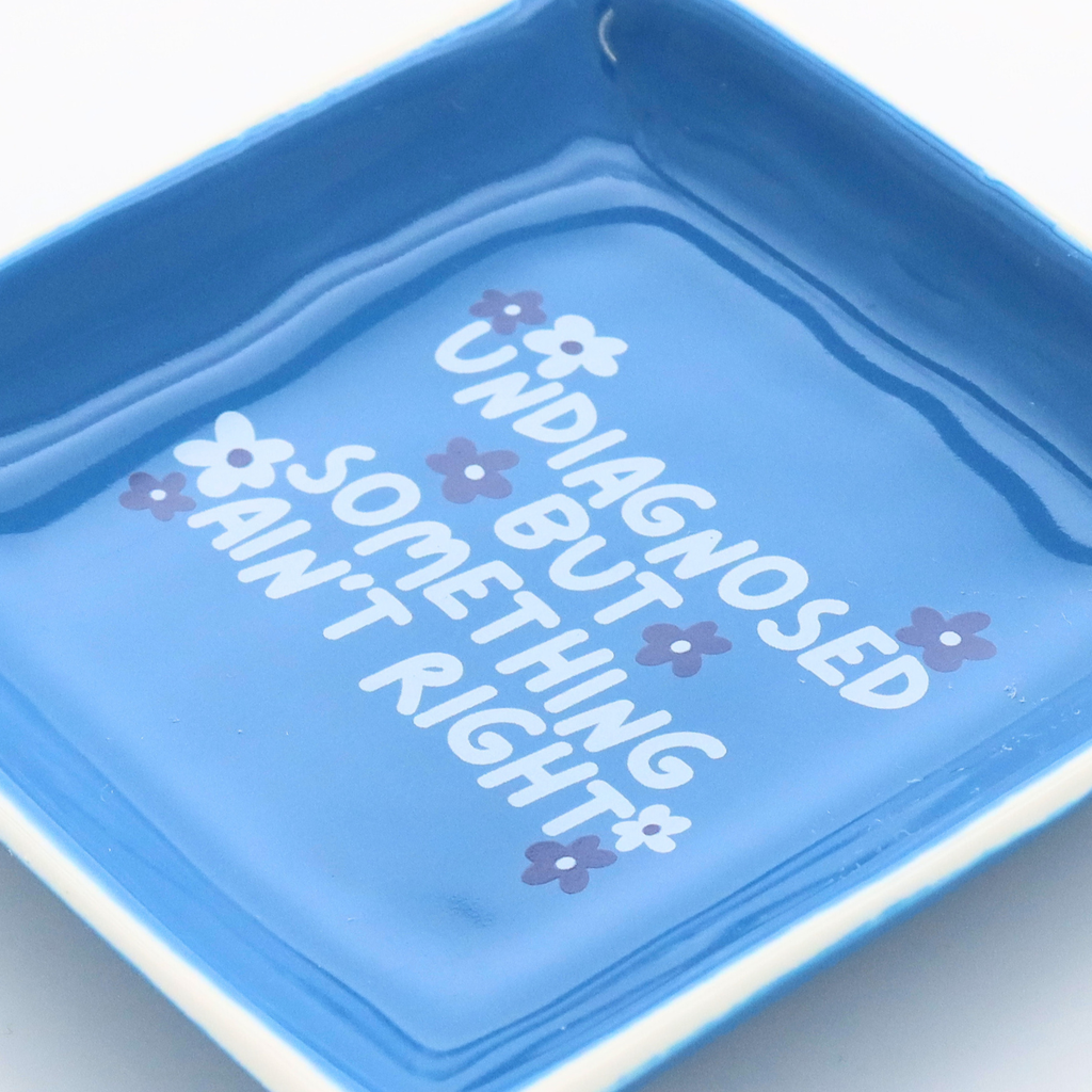 Square Trinket Tray Undiagnosed But Something Ain't Right