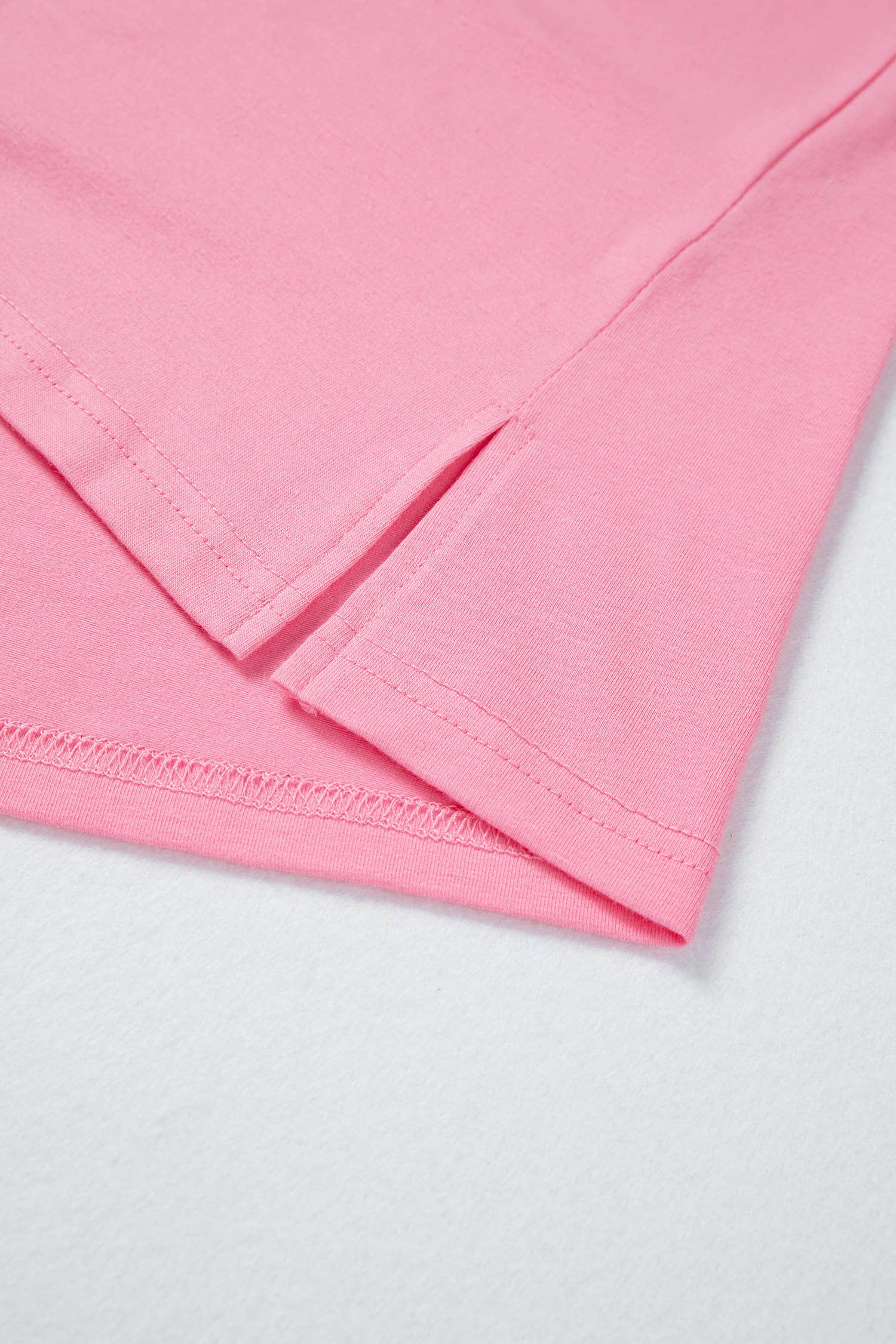 Plus Size Solid Color V Neck Short Puff Sleeve Blouse (S-4X)