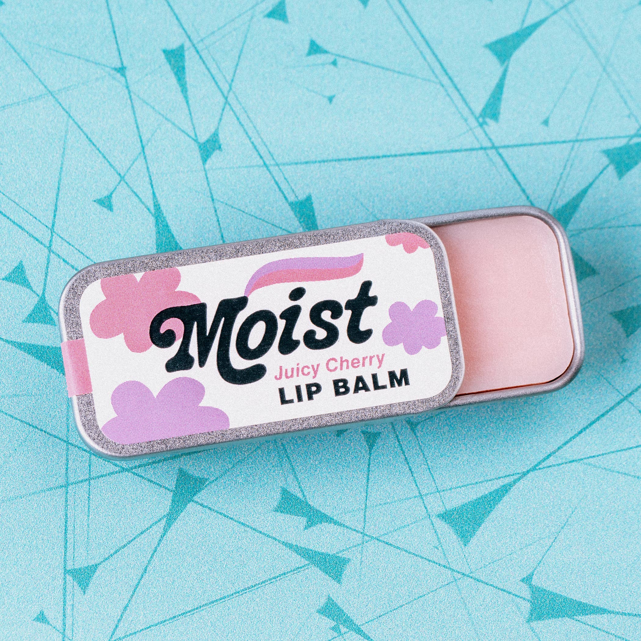 Moist Lip Balm | Funny Old School Tin-Cherry